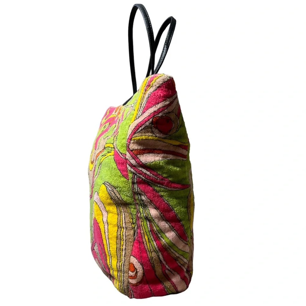 Emilio Pucci Vintage terry cloth hand bag - Picture 5 of 17